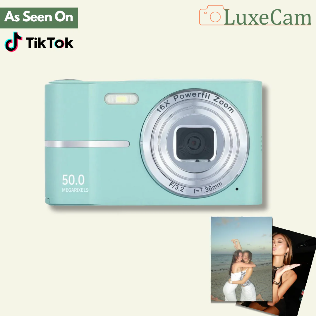 LuxeCam™ - 2000's Aesthetic Digital Camera